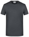Heren T-shirt Daiber Basic-T 8008 Black Heather